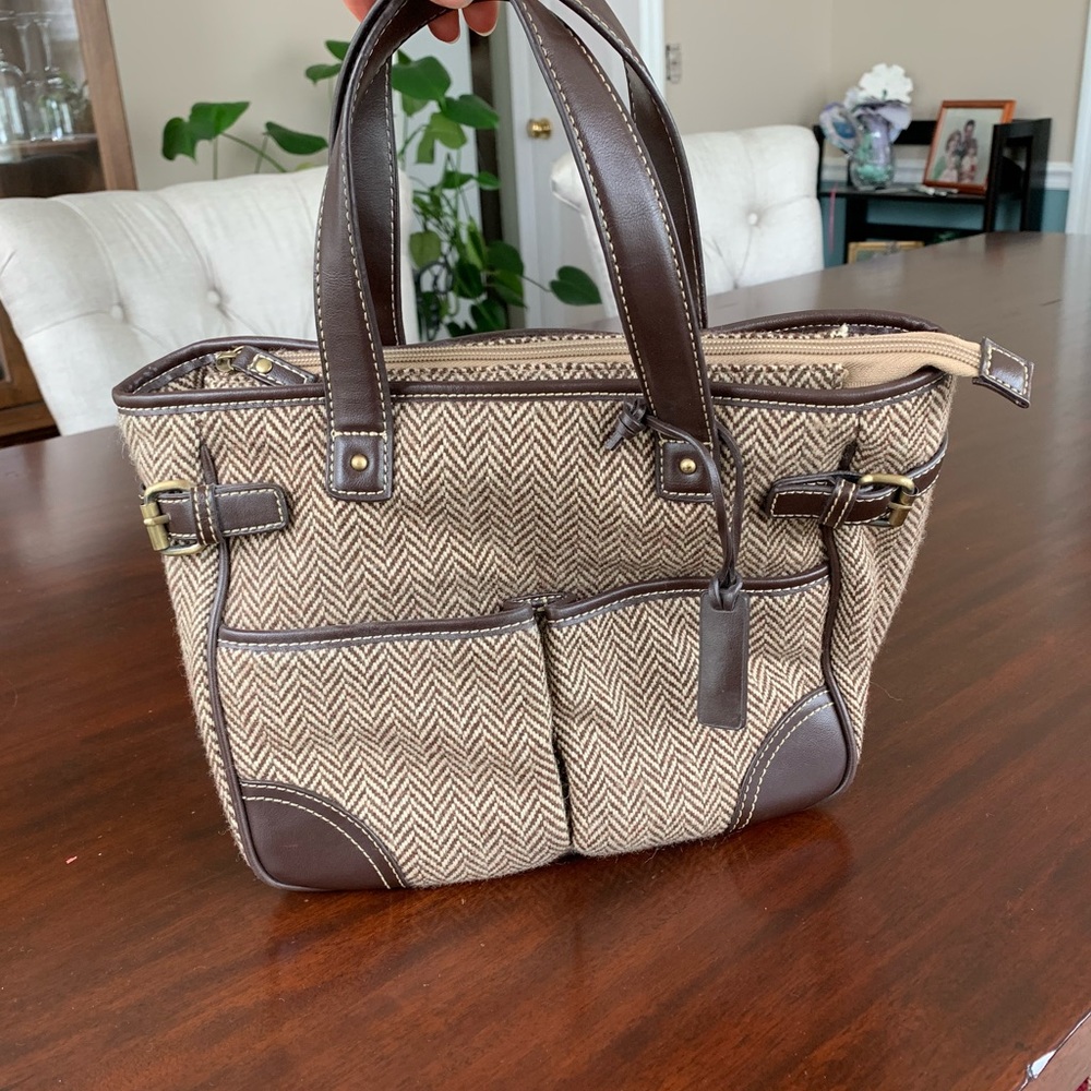 Herringbone Chaps Purse